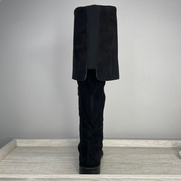 Like New! Stuart Weitzman Hilo black suede over the knee boots size 8 - Picture 6 of 10
